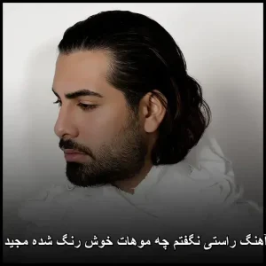 دانلود آهنگ راستی نگفتم چه موهات خوش رنگ شده مجید رضوی